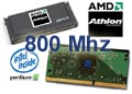 AMD Athlon 800 Mhz vs Intel Pentium III 800 Mhz