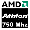 AMD Athlon 750 Mhz