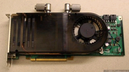 GeForce 8800 de face