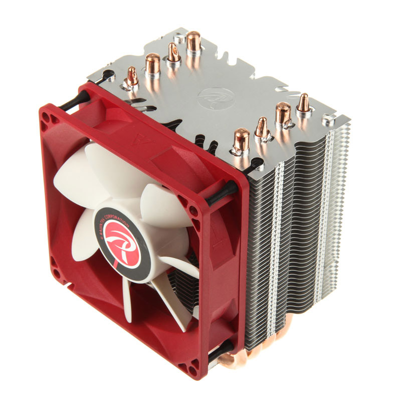 Ventirad /Ventilateur CPU Processeur 92mm Intel et AMD Rouge