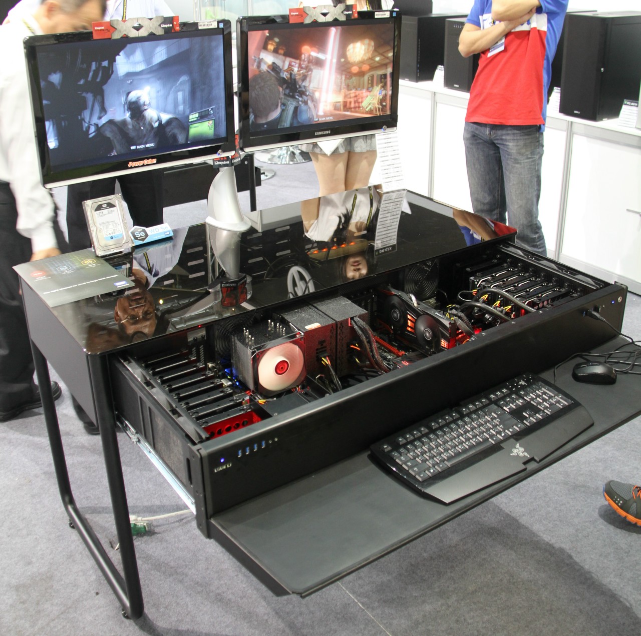 hyper pc компьютер в столе
