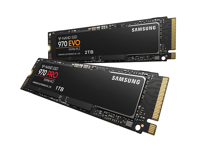 Samsung lance les 970 EVO et Pro - SSD 